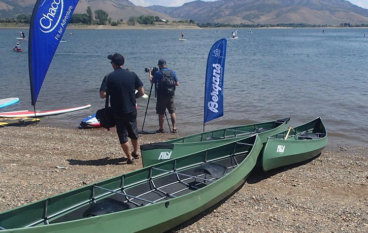 Bergans of Norway Promotes Folding ALLY Canoes as Transportable