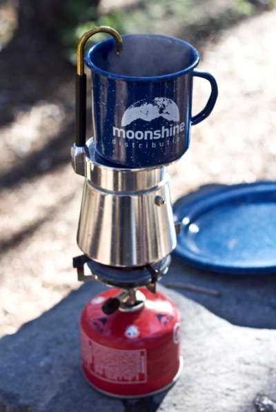 GSI Outdoors 4 Cup Aluminum Mini Expresso Stovetop Espresso Maker | ActionHub