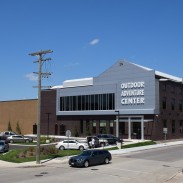 The new Detroit Outdoor Adventure Center occupies a former steam engine factory, and is slated to open in early 2015.