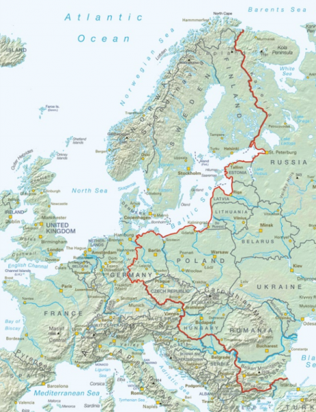 Iron Curtain to Become 4,225-mile Bike Path | ActionHub