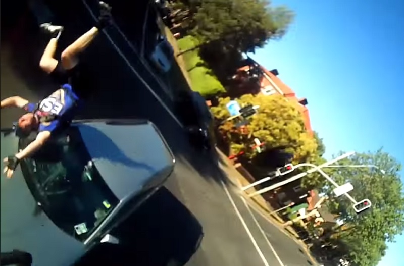 Video Cyclist Captures His Own Crash on Film ActionHub