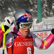 Lindsey Vonn returned to racing and took part in an all-American podium finish. Image courtesy of Tom Kelly/U.S. Ski Team.