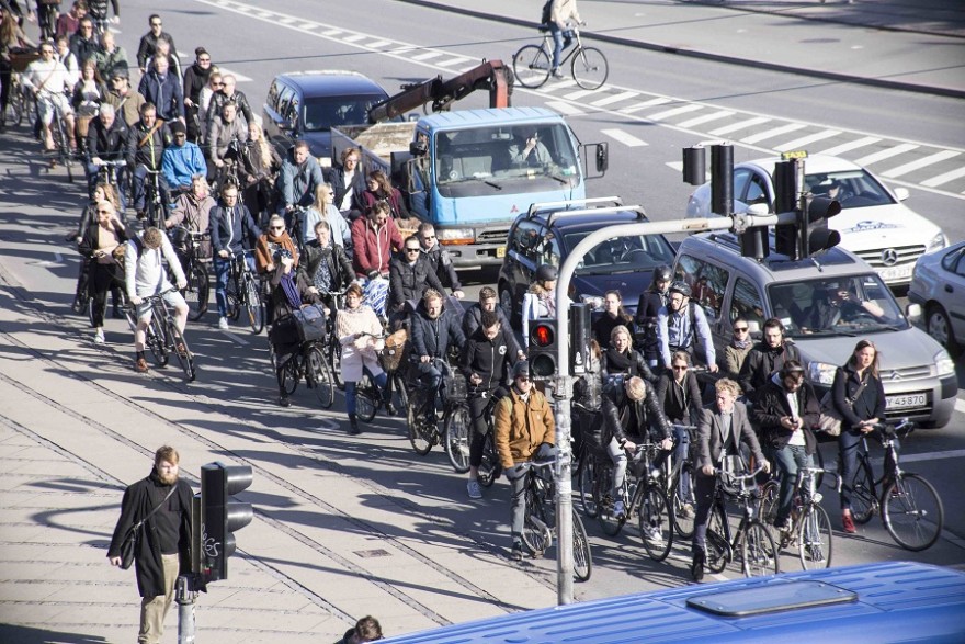 Copenhagen topped the list. Image courtesy of Copenhagenize Design Co.