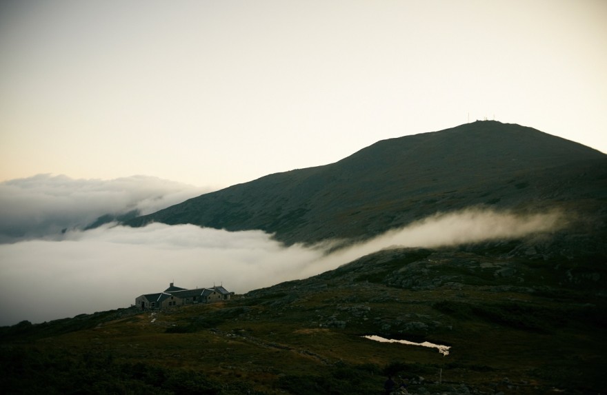 Lakes of the Clouds Hut turns 100 this summer. Image courtesy of Dennis Welsh/Appalachian Mountain Club.