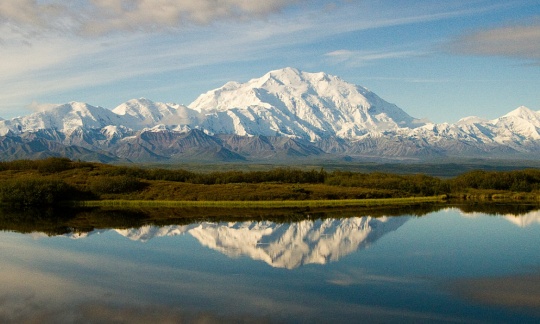 Denali stands tall at 20,237 feet. Image courtesy of U.S. Department of the Interior.