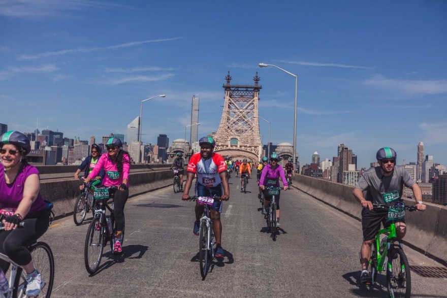 New York's TD Five Boro Bike Tour is now part of the World Association of Cycling Events. Image courtesy of WACE.