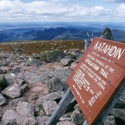 Appalachian Trail Hikers on Katahdin | ActionHub