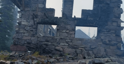 Fire Burns Down Historic Landmark On Glacier National Park | ActionHub