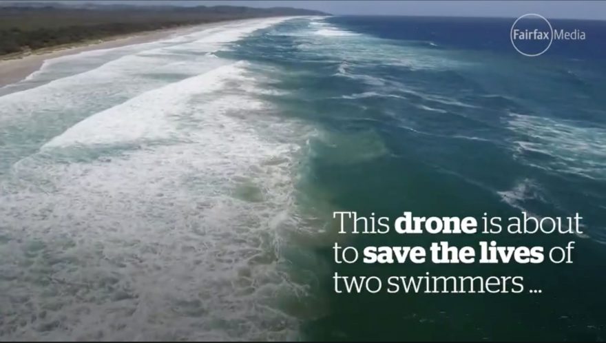 First ever drone rescue attempt a success | ActionHub