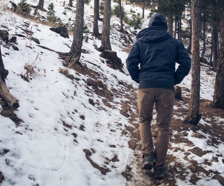 How to tackle cold-weather hiking with a sensible clothing