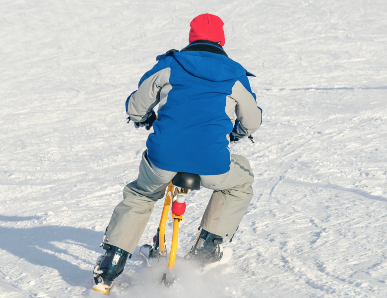 snowbiking