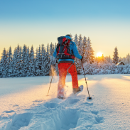 Snowshoeing