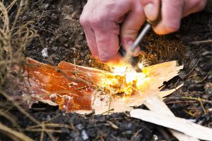 wilderness firestarting