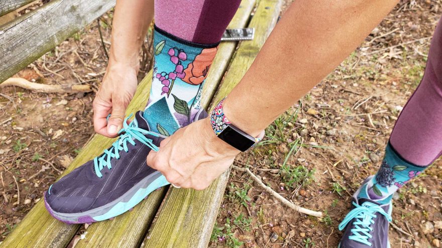 women's crew running socks