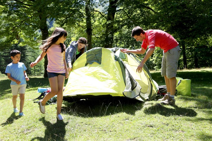 family camping