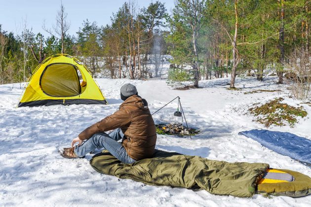 Best sleeping pad 2025 for cold weather camping