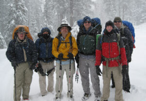 chuck-haller-second-from-left-hiking-group