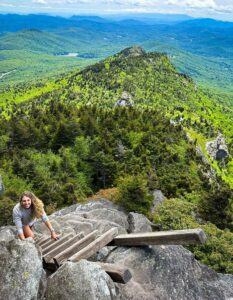 Grandfather Trail at Grandfather Mountain