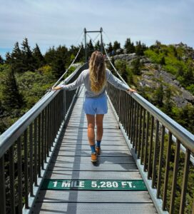 Mile High Swinging Bridge at Grandfather Mountain 