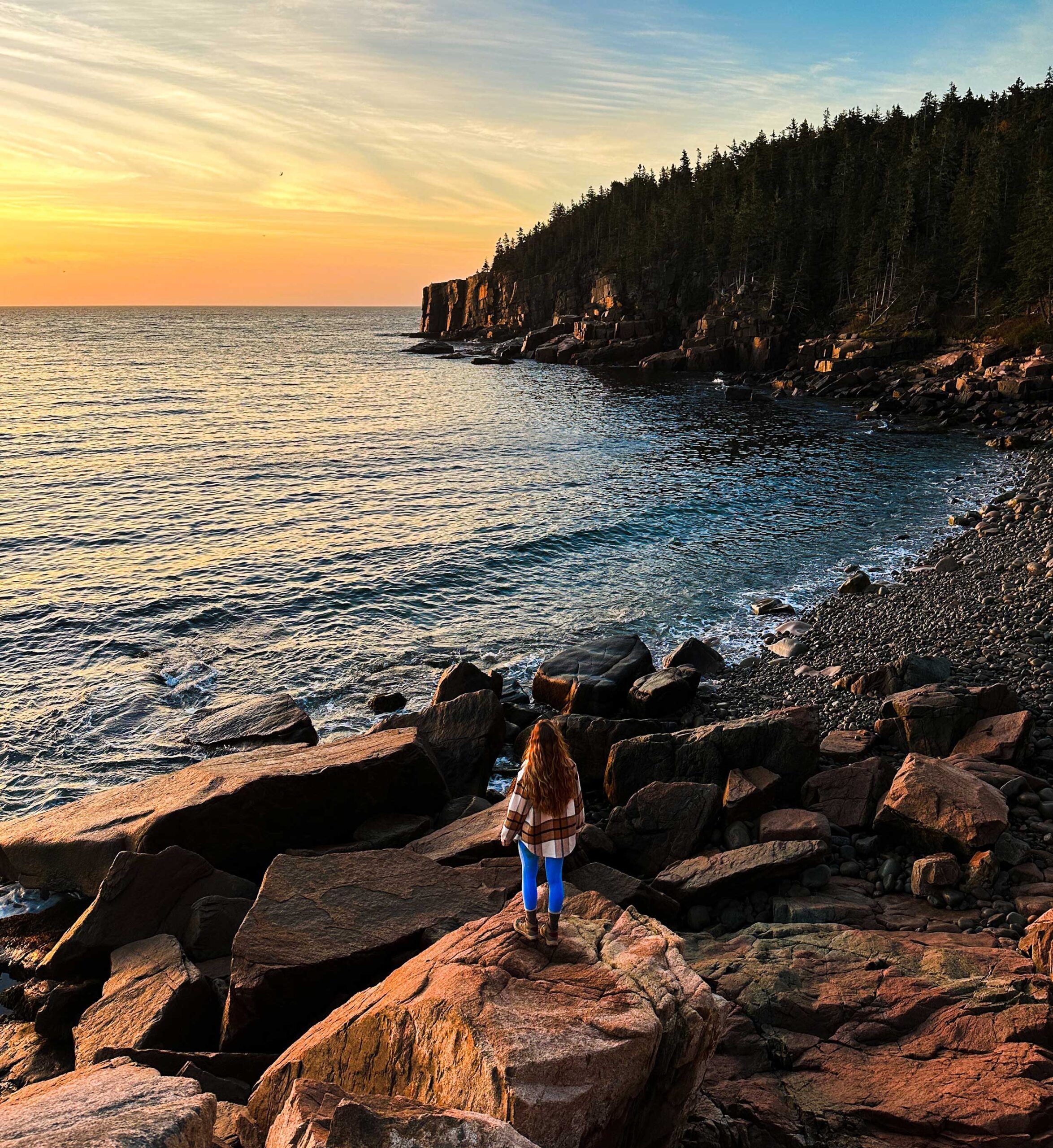 Acadian-National-Park-Ocean-path