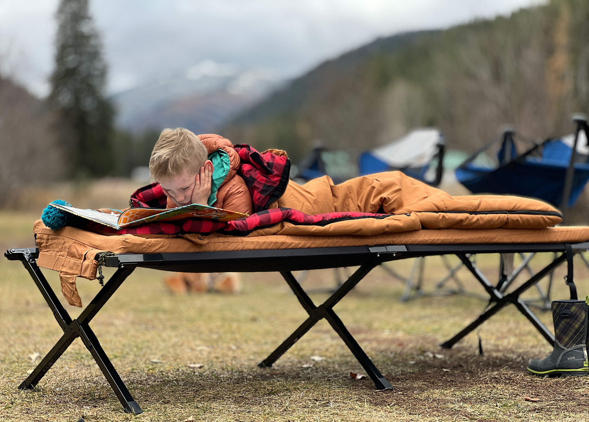 Teton Sports Camping Cot, Pad & Sleeping Bag