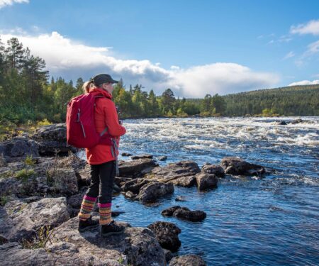 hiker-lapland-finland
